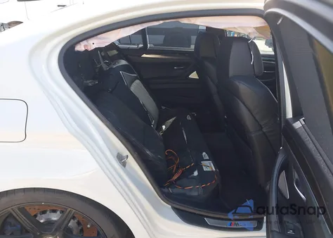 2014 BMW M5 from USA, damaged, VIN WBSFV9C55ED097499